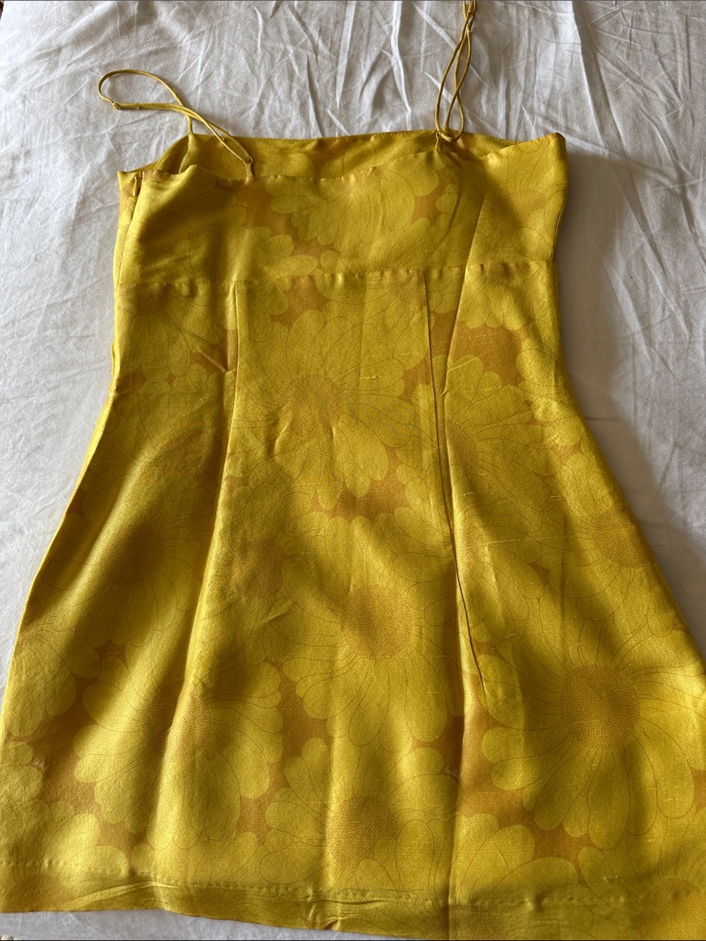 Realization Par silk Slip mini Dress with Spaghetti Straps - Picture 4 of 5